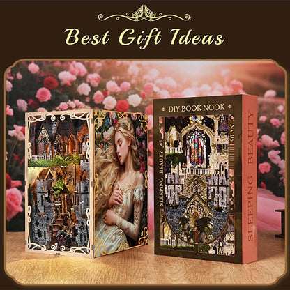 The Sleepy Beauty  - DIY Book Nook Kit