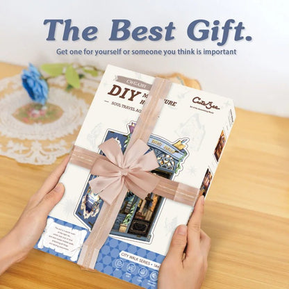 Cutebee Soul Travel Agency - DIY Book Nook Kit